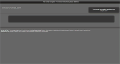 Desktop Screenshot of binarycrumbs.com